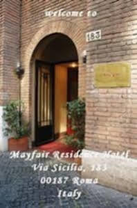 Hotel Mayfair Residence Roma Exterior foto